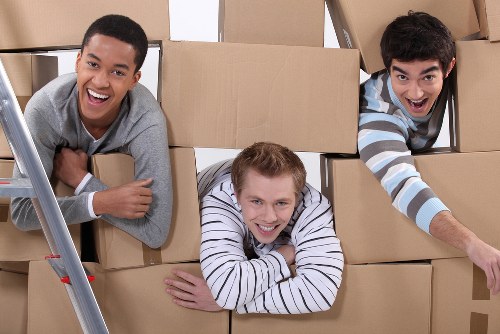 Commercial moving team planning a business relocation in Knightsbridge