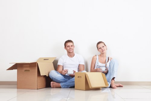 Business relocation packing and loading near Knightsbridge streets