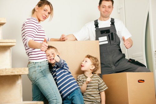 Careful packing and wrapping for fragile items in a Knightsbridge move